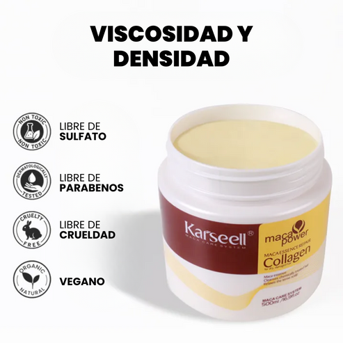 KARSEELL® Mascarilla de Colageno para el Cabello
