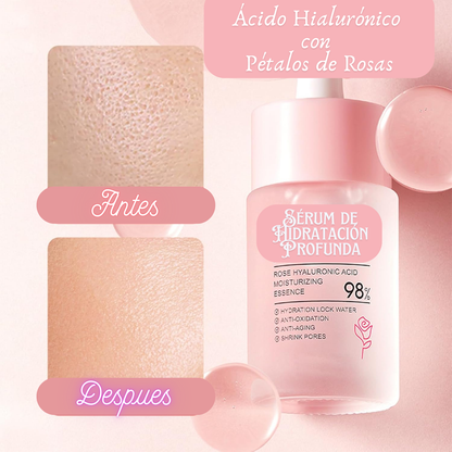 Eterna Glow by BioAqua® - Kit de Cremas Rosas y Ácido Hialurónico