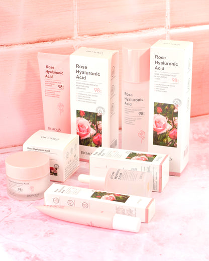 Eterna Glow by BioAqua® - Kit de Cremas Rosas y Ácido Hialurónico